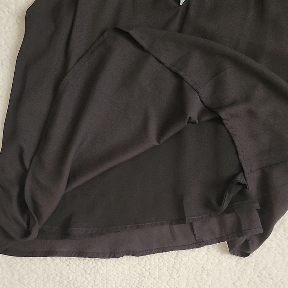 NWT Lush Black Strappy V-Neck Bar Cami Tank Top - Size M Going Out - Picture 8 of 8